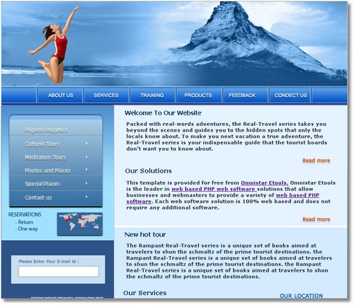 frontpage templates