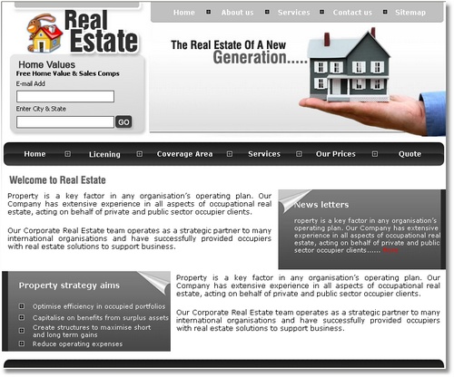 Real Estate Press Releases Templates